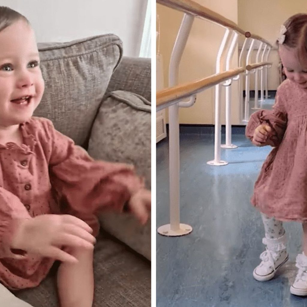 Amputálni kellett az egy éves kislány lábát, négy hónappal később megteszi első lépéseit - gratulálunk neki